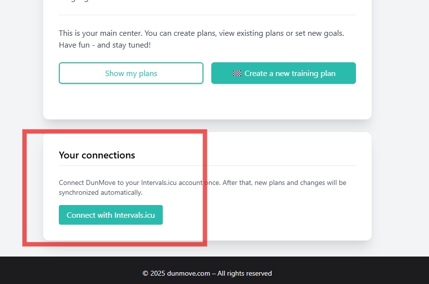 Connect in DunMove